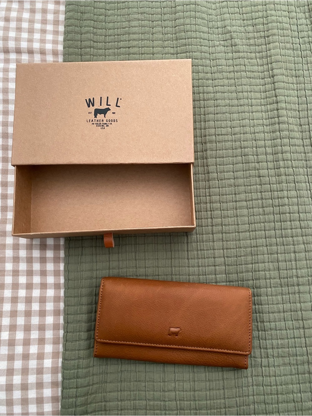 Will Leather Goods Classic Continental Wallet in Tan